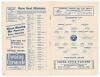The Manchester Derby. Manchester City v Manchester United. Season 1948/49. League Division 1. Original official programme for the League match played at Maine Road on the 11th September 1948. Vol. 43 no. 4. The match was drawn 0-0. Annotations in ink to c - 4