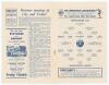 The Manchester Derby. Manchester City v Manchester United. Season 1951/52. League Division 1. Original official programme for the League match played at Maine Road on the 15th September 1951. Vol. 46 no. 4. Manchester United won 2-1. One small ink annotat - 4