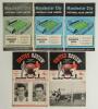 The Manchester Derby. Manchester City v Manchester United. Seasons 1955/56 & 1956/57. League Division 1 and Charity Shield. Five original official &lsquo;home&rsquo; and &lsquo;away&rsquo; programmes for League matches played at Maine Road 3rd September 1955 (Vol. 50 no. 3), 2nd - 3