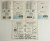The Manchester Derby. Manchester City v Manchester United. Season 1959/60. League Division 1. Three original official &lsquo;home&rsquo; and &lsquo;away&rsquo; programmes for League matches and one friendly played at Maine Road 19th September 1959 (Vol. 1 no. 5 New Series), and - 4