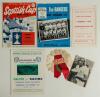 European and other programmes 1959/60-1967/68. A good selection of mainly European tournament programmes. Birmingham City v Barcelona, Inter-Cities Fairs Cup Final 1st Leg, Birmingham 29th March 1960. Drumcondra v Nuremberg, European Cup 1st round 2nd leg - 4