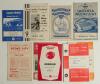 English Club programmes 1945/46-1971/72. A collection of over seventy official programmes, the majority for Football League with some Cup matches. Teams included are Arsenal (Qty 7) including Jack Kelsey Testimonial, Arsenal v Rangers 20th May 1963, Birmi - 4