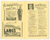 Scotland v England 1937. Official programme for the British Home Championship international match played at Hampden Park, 17th April 1937. Yellow community singing sheet for the match bound in. No annotations. Staining to front wrapper and first page, sma - 7