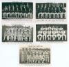 Yorkshire C.C.C. 1949 to 1955. Selection of five mono real photograph postcards of county teams covering the period. The teams are 1949, 1950, 1953, 1954 and 1955. Publishers include Chas Price of Leeds (2) etc. Odd minor faults otherwise in good conditio