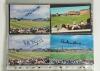 Yorkshire C.C.C. Selection of 1930&rsquo;s and more modern postcards of Scarborough and Headingley Cricket grounds including three sepia 1930&rsquo;s images of Scarborough and more modern images, some cards signed by players, Athey, Leadbeater, Hampshire, Illingworth - 2