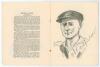 &lsquo;Australian Cricketers 1926. Portraits drawn from life and signed by each player&rsquo;. Laurence East. London 1926. With seventeen full page illustrations of the 1926 touring team with printed signatures. Original pictorial covers. Minor soiling and wear to wr - 2