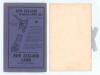 New Zealand tour of England 1931. Official souvenir brochure for the New Zealand tour of England. Published by Angus Thomas Ltd of London. Pictorial covers. Sold with &lsquo;New Zealand Cricket Team in England 1931&rsquo;. A summary of the tour with results, final t - 2