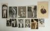 Universities and schools cricket. Black file containing a selection of player images, some action photographs, the majority original press photographs but including the odd copy photographs. Original photographs of players include Oxford and Cambridge Uni