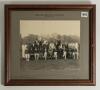 West Kent Wanderers C.C. 1929. Large photograph of the players and officials standing and seated in rows, wearing cricket attire and blazers. The photograph, laid down to official photographers mount with printed title &lsquo;West Kent Wanderers Cricket Club (7