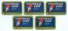 &lsquo;Football Cup. Special Quality&rsquo;. Five identical bottle labels featuring a footballer in red shirt and white shorts running with a ball, titles to above and side. The labels were produced for McDaids, of Co. Donegal, non-alcoholic soda drink which they hav - 2