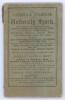 &lsquo;The Cambridge Calendar of University Sports. October Term 1868&rsquo;. James D. Digby. Cambridge 1868. Issue &lsquo;No. 1&rsquo;. iv, 72pp. Small booklet in original printed paper wrappers, comprising &lsquo;full reports&rsquo; of Cambridge University boat races, athletics, football,