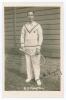 Charles H. Kingsley. 1930s. Sepia real photograph postcard of Kingsley standing full length in tennis attire. Very nicely signed in black ink to the photograph &lsquo;Charles H. Kingsley&rsquo;. Printed title &lsquo;C.H. Kingsley&rsquo; to lower edge. Publisher&rsquo;s blind embossed 