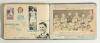 Football autograph album 1937-1939. Larger format album comprising over three hundred signatures in ink and pencil of footballers, some cricketers and the odd boxer and tennis player, the majority signed individually to laid down pieces, clipped cuttings, - 6