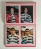 Nottingham Forest Football Club 1990&rsquo;s. Two large red albums containing over sixty original 10&rdquo;x8&rdquo; press photographs of Forest players, some excellent images featuring Pearce, Crossley, Gemmill, Stone, Colleymore, Campbell, Woan, Chettle, Roy, Bohinen, Ha - 2