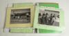 Notts County Football Club 1905/06 to 1962/63. Two white albums containing printed images, copy and printed images, press photograph, first day covers, players autographs on white cards, trade cards and magazine pictures, many signed. The first album con - 5