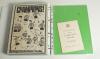 Notts County Football Club 1905/06 to 1962/63. Two white albums containing printed images, copy and printed images, press photograph, first day covers, players autographs on white cards, trade cards and magazine pictures, many signed. The first album con - 8