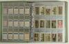 Football trade cards 1920s onwards. Green binder comprising a large selection of over nine hundred football cigarette and trade cards with some complete sets. Some are earlier issues, the majority modern issues and reprints. Earlier series include Chums &lsquo; - 5