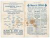 Manchester City v Aston Villa. Season 1932/33. Football League Division 1. Original official programme for the League match played at Maine Road on the 26th November 1932. Vol. 27 no. 15. Manchester City won 5-2. Annotations in ink and pencil to centre fi - 2