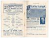 Manchester City v Stoke City. Season 1934/35. Football League Division 1. Original official programme for the League match played at Maine Road on the 15th September 1934. Vol. 29 no. 5. Manchester City won 3-1. Scores annotated in pencil to centre field - 2