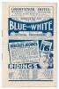 Manchester City v Grimsby Town. Season 1937/38. League Division 1. Original official programme for the League match played at Maine Road on the 27th November 1937. Vol. 32 no. 16. Manchester City won 3-1. Scores and other annotations to centre field of pl