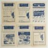 Manchester City home programmes 1946/47-1950/51. Six official programmes for League Division 1 matches (one exception) played at Maine Road. Matches are v Bradford (Park Avenue), League Division 2, Vol. 41 no. 3, (City won 7-2, annotations). v Blackpool 2