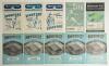 Manchester City home programmes 1951/52-1959/60. Twenty nine official programmes for League Division 1 (one exception) home matches played at Maine Road. Programmes are for seasons 1951/52 v Blackpool, 1952/53 v Luton Town, 1953/54 v Arsenal, 1954/55 v Bl