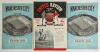 The Manchester Derby. Manchester City v Manchester United. Season 1959/60. League Division 1. Three original official &lsquo;home&rsquo; and &lsquo;away&rsquo; programmes for League matches and one friendly played at Maine Road 19th September 1959 (Vol. 1 no. 5 New Series), and 