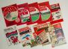 The Manchester Derby. Manchester City v Manchester United. Seasons 1970/71- 1980/81. Near complete run of &lsquo;home&rsquo; and &lsquo;away&rsquo; programmes for League Division 1 matches played at Maine Road and Old Trafford for seasons 1970/71- 1972/73 and 1975/76- 1980/81, l - 2