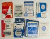 English Club programmes 1945/46-1971/72. A collection of over seventy official programmes, the majority for Football League with some Cup matches. Teams included are Arsenal (Qty 7) including Jack Kelsey Testimonial, Arsenal v Rangers 20th May 1963, Birmi
