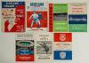 England and Scotland international programmes 1956-1968. Fifteen original programmes. England &lsquo;B&rsquo; v Switzerland &lsquo;B&rsquo;, The Dell, Southampton 21st March 1956. Listed for the England team are Manchester United players, Duncan Edwards, Tommy Taylor and David P - 2