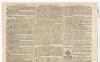 &lsquo;The London Evening-Post&rsquo; 1746. Early original four page broadsheet newspaper for Tuesday 8th July to Thursday 10th July 1746. Printed by J. Meres, Ludgate, London. Column 2 on the back page features a fourteen line article announcing a cricket match to b - 2