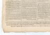 &lsquo;Drewry&rsquo;s Derby Mercury&rsquo; 1771. Early original four page broadsheet newspaper for Friday 30th August 1771. Printed and sold by J. Drewry of Derby. The newspaper features two cricket references, one on page 2 column 4, five lines, &lsquo;On Tuesday and Wednesday - 3