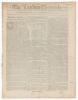 &lsquo;The London Chronicle&rsquo; 1789. Early original eight page newspaper/ magazine for Saturday 11th April to Tuesday 14th April 1789. Sold by T. Wilkie, St. Paul&rsquo;s Churchyard, London. Column 2 of the final page features an eight line article, &lsquo;We are informed, t