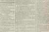 &lsquo;The St. James&rsquo;s Chronicle or British Evening Post&rsquo; 1789. Early original four page broadsheet newspaper for Thursday 25th June to Saturday 27th June 1789. Printed by H. Baldwin at the Britannia Printing Office, Blackfriars, London. Column 3 of the final p - 2