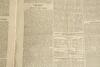 Cricket reports in newspapers 1853-1894. Three original and complete copies of newspapers. &lsquo;The York Herald&rsquo;, 1651Saturday 10th December 1853. p6 columns 3-5 carries a lengthy report on the &lsquo;Annual Dinner of the York Cricket Club&rsquo;. Duty stamp to lower rig - 3