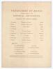 &lsquo;Dinner to the Australian Imperial Force 1919 Cricket Team&rsquo;. Original folding menu for the end of tour Dinner held at the Cafe Monico, London, on the 15th September 1919. The Dinner was organised by John Wisden & Co. to celebrate the tour. The menu with a - 3
