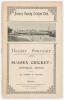&lsquo;Sussex County Cricket Club. Bazaar Souvenir, Sussex Cricket Historical Sketch&rsquo;. Alfred D. Taylor. The Sussex Bazaar Committee 1904. Pictorial front wrapper. Wrappers cleanly detached otherwise in good condition. A scarcer A.D. Taylor publication
