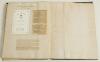 Cricket scrapbook 1880s/1890s. Early original scrapbook collected by &lsquo;J.A.C&rsquo;. comprising a selection of cuttings, photographs, fixture cards etc. including a good number of magazine article extracts covering County Championship match reports and statistic - 8