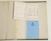 Cricket scrapbook 1880s/1890s. Early original scrapbook collected by &lsquo;J.A.C&rsquo;. comprising a selection of cuttings, photographs, fixture cards etc. including a good number of magazine article extracts covering County Championship match reports and statistic - 9
