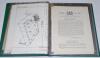 Original Patents. Two green folders containing original cricket and games patents. The first &lsquo;Cricket Equipment & Accessories 1876-1904&rsquo; comprising nineteen original printed &lsquo;Provisional Specification&rsquo; patent documents. Subjects include &lsquo;Apparatus for Sco - 2
