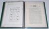 Original Patents. Two green folders containing original cricket and games patents. The first &lsquo;Cricket Equipment & Accessories 1876-1904&rsquo; comprising nineteen original printed &lsquo;Provisional Specification&rsquo; patent documents. Subjects include &lsquo;Apparatus for Sco - 7
