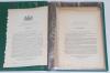 Original Patents. Two green folders containing original cricket patents for cricket bats. The first &lsquo;Cricket Bats 1876-1885&rsquo; and the second &lsquo;Cricket Bats 1886-1895&rsquo; comprising forty eight original printed &lsquo;Provisional Specification&rsquo; patent documents. all 