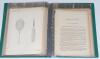 Original Patents. Two green folders containing original cricket patents for cricket bats. The first &lsquo;Cricket Bats 1876-1885&rsquo; and the second &lsquo;Cricket Bats 1886-1895&rsquo; comprising forty eight original printed &lsquo;Provisional Specification&rsquo; patent documents. all - 4