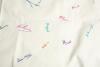 England v Australia 1948. Cotton table cloth, with decorative edging, embroidered in a variety of coloured threads, with the signatures of members of the England and Australian teams who played in the 1948 series held in England. Signatures include Yardle - 3
