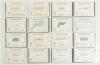 New Zealand 1930s-1990s. A good selection of signatures of New Zealand cricketers, of which twenty four are individually signed pieces laid to &lsquo;New Zealand Test Player&rsquo; white cards covering the period 1930s-1970s. Signatures include F.B. Smith, J.C. Alaba