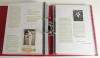 South Africa. An extensive collection of over one hundred and ten signatures very nicely presented in one red binder. The majority of signatures are in ink on pieces, laid down with biographical extracts of each player mainly taken from Christopher Martin - 8