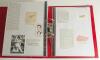 South Africa. An extensive collection of over one hundred and ten signatures very nicely presented in one red binder. The majority of signatures are in ink on pieces, laid down with biographical extracts of each player mainly taken from Christopher Martin - 10