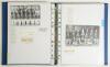 England Test and County signatures. An extensive collection of over two hundred and thirty signatures, mainly English players with the odd overseas including Australian and West Indies, very nicely presented in two binders. The majority are signed to piec - 4