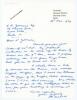 Benjamin Arthur &lsquo;Ben&rsquo; Barnett. Victoria & Australia 1929-1947. Single page handwritten letter in ink dated 26th November 1969 from Barnett to Ron Yeomans, collector and Secretary of the Northern Cricket Society. Writing from his home in Gerrards Cross, Bu
