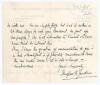 Douglas Robert Jardine. Oxford University, Surrey & England 1920-1934. Two page handwritten letter, on &lsquo;The Scottish Australian Company Limited&rsquo;, London letterhead, in ink from Jardine to Jack Sokell, the letter dated 13th September 1954. Jardine is reply